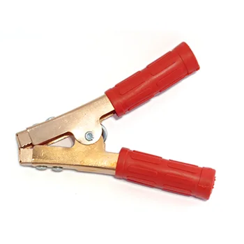 GARRA JACARÉ, 15,5CM, 500A, VERMELHA