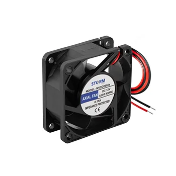 MICROVENTILADOR 60X60X25mm, Tensão: 12Vdc