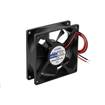 MICROVENTILADOR 80X80X25, Tensão 12Vdc