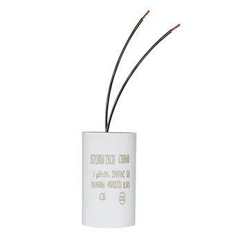 CAPACITOR POLIPROPILENO CBB 60 - 5uFx250V - 40/85/21