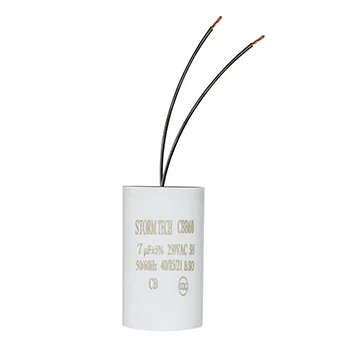 CAPACITOR POLIPROPILENO CBB 60 - 7uFx250V - 40/85/21