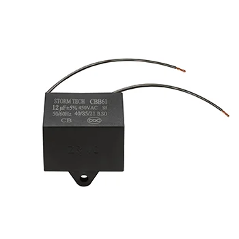 CAPACITOR POLIPROPILENO CBB 61 - 12uFx450V - 40/85/21