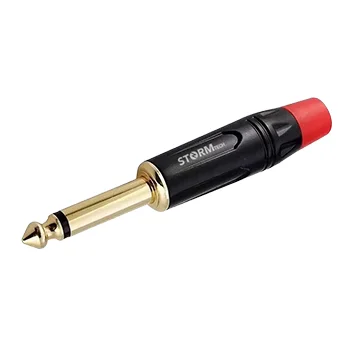 Plug P10 Mono Preto - Baquelite