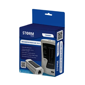 Testador de cabo de rede RJ45, RJ11