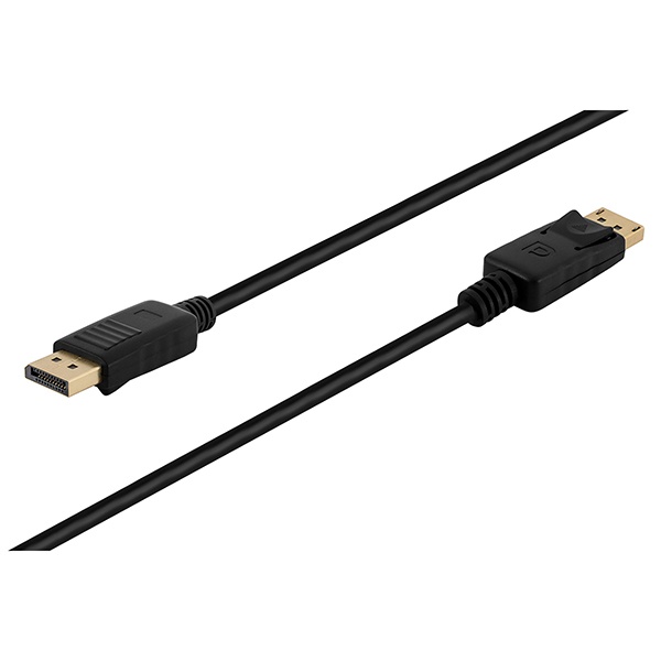 CABO DISPLAY PORT / DISPLAY PORT 1.4V, 8K, 60HZ, 2M, EMBORRACHADO