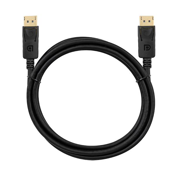 CABO DISPLAY PORT / DISPLAY PORT 1.4V, 8K, 60HZ, 2M, EMBORRACHADO