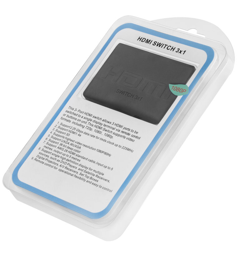 CHAVE SELETORA 3 ENTRADAS, 1 SAÍDA