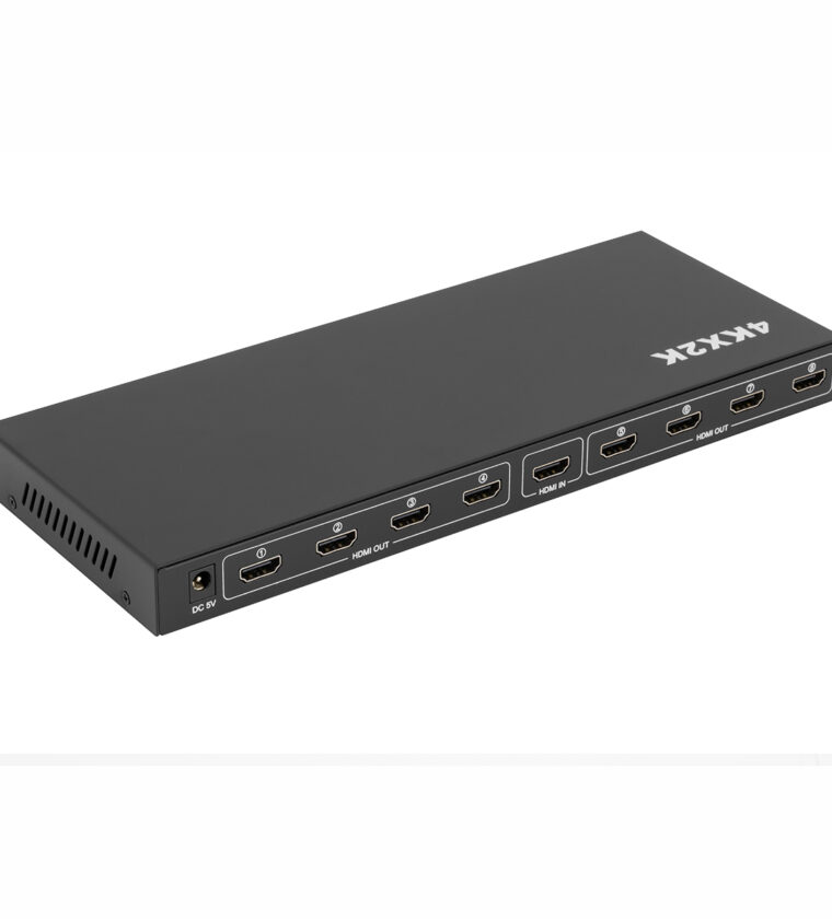 DIVISOR HDMI, 1 ENTRADA, 8 SAÍDAS, 1.4
