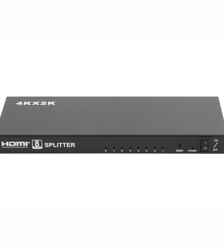 DIVISOR HDMI, 1 ENTRADA, 8 SAÍDAS, 1.4