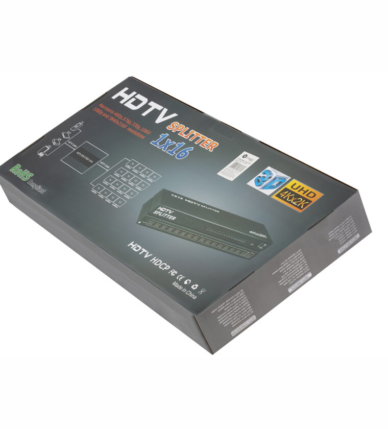 DIVISOR HDMI,  1 ENTRADA 16 SAÍDAS, 1.4, 4K