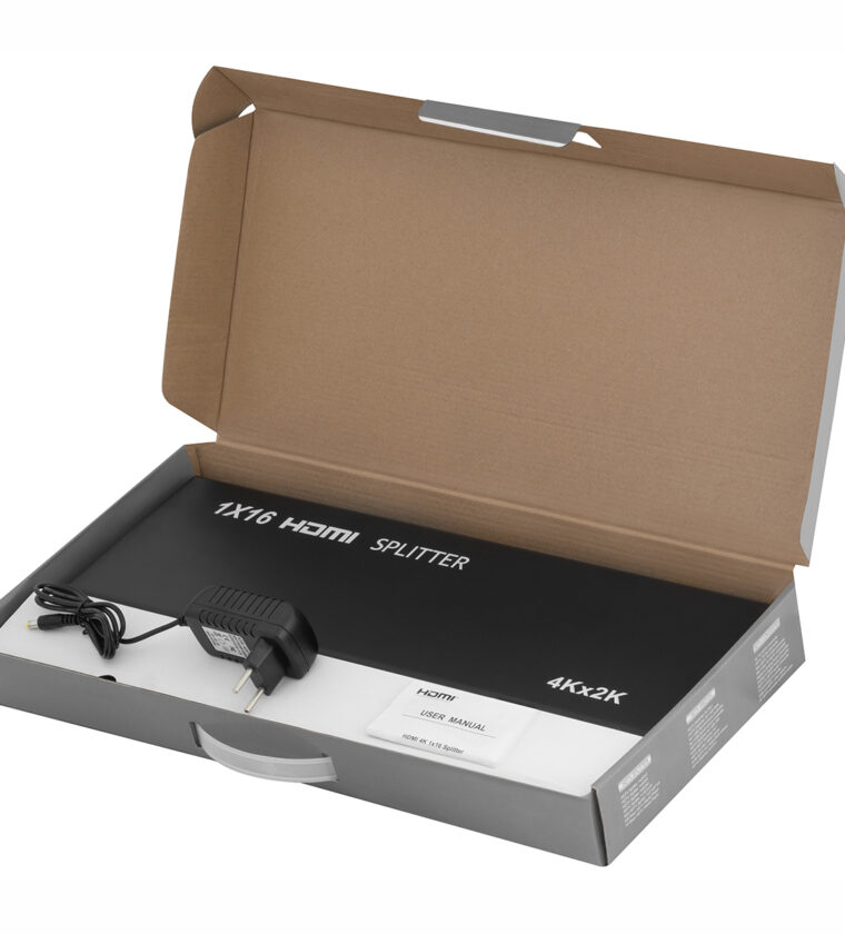 DIVISOR HDMI,  1 ENTRADA 16 SAÍDAS, 1.4, 4K