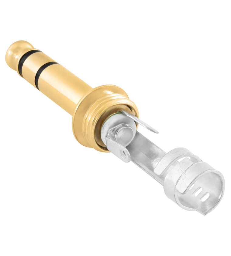 Plug P10 Mono Preto - Baquelite