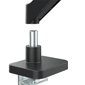 Suporte de monitor com pistão a gás para uma tela