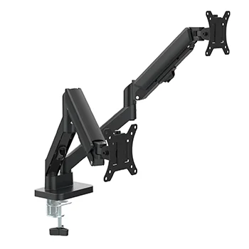Suporte de monitor com pistão a gás para duas telas