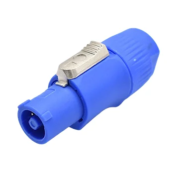 Plug Powercon Azul