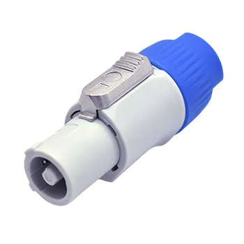 Plug Powercon Branco