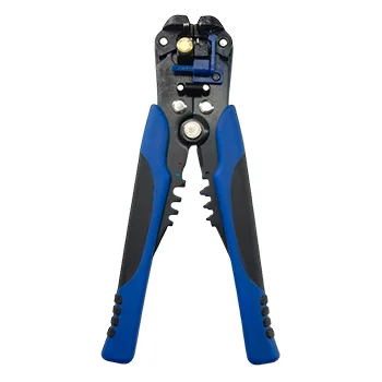 Alicate para crimpar, desencapar e cortar fios