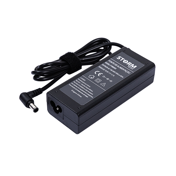 Fonte compatível para SONY 19.5V 4.7A Pino 6.5mm*4.4mm