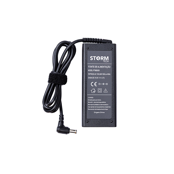 Fonte compatível para SONY 19.5V 4.7A Pino 6.5mm*4.4mm