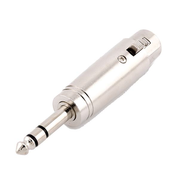 ADAPTADOR P10 STEREO PARA JACK CANNON, METAL