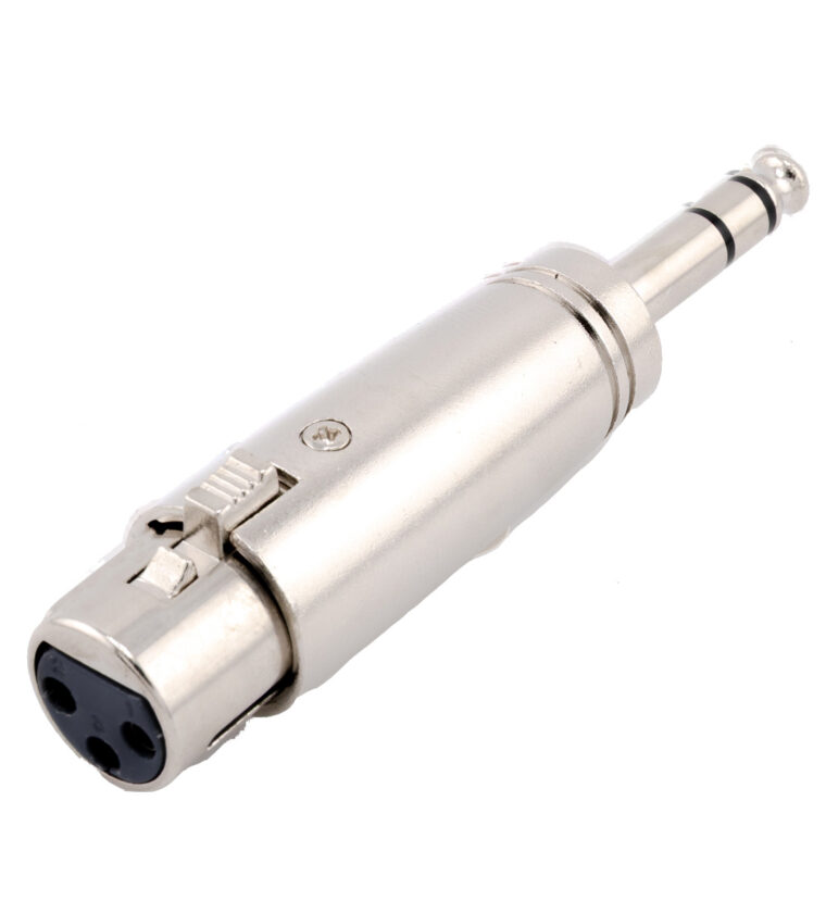 ADAPTADOR P10 STEREO PARA JACK CANNON, METAL