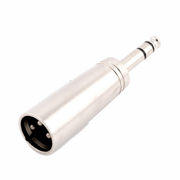 ADAPTADOR P10 STEREO PARA PLUG CANNON, METAL