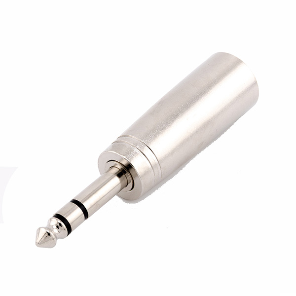 ADAPTADOR P10 STEREO PARA PLUG CANNON, METAL