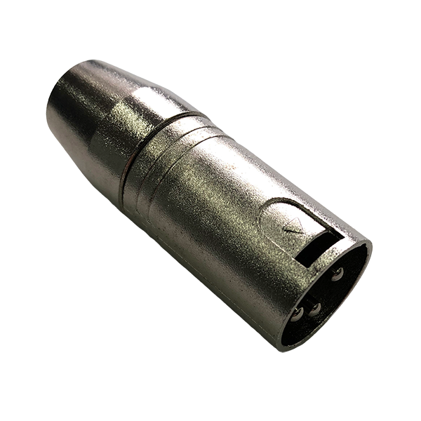 ADAPTADOR J2 STEREO PARA PLUG CANNON, METAL