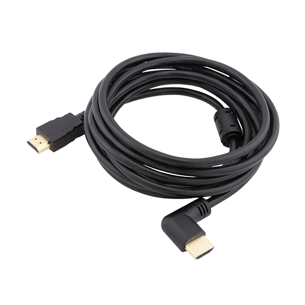 CABO HDMI 2.0 4K COM FILTRO 1M, COM 1 PLUG 90º