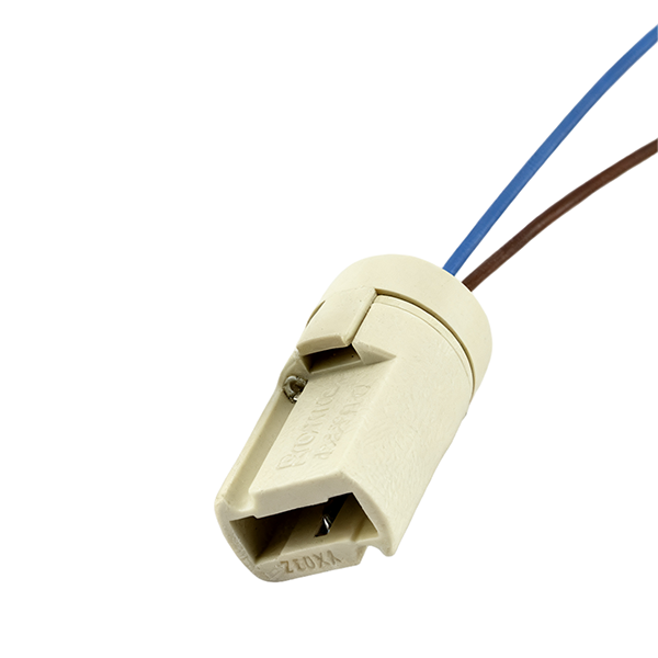 SOQUETE PORCELANA G9 PARA LÂMPADA HALOPIN